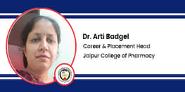 Interview Dr Arti Badgel Career and Placement Head at Jaipur College of Pharmacy Jaipur